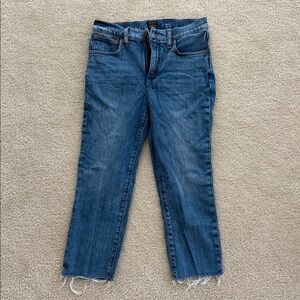 J. Crew Factory Blue Ankle Jeans